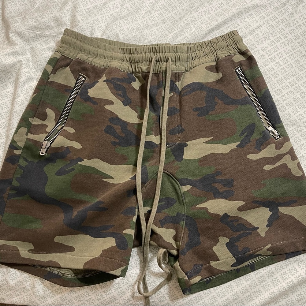 Fear Of God Essentials Camo Shorts